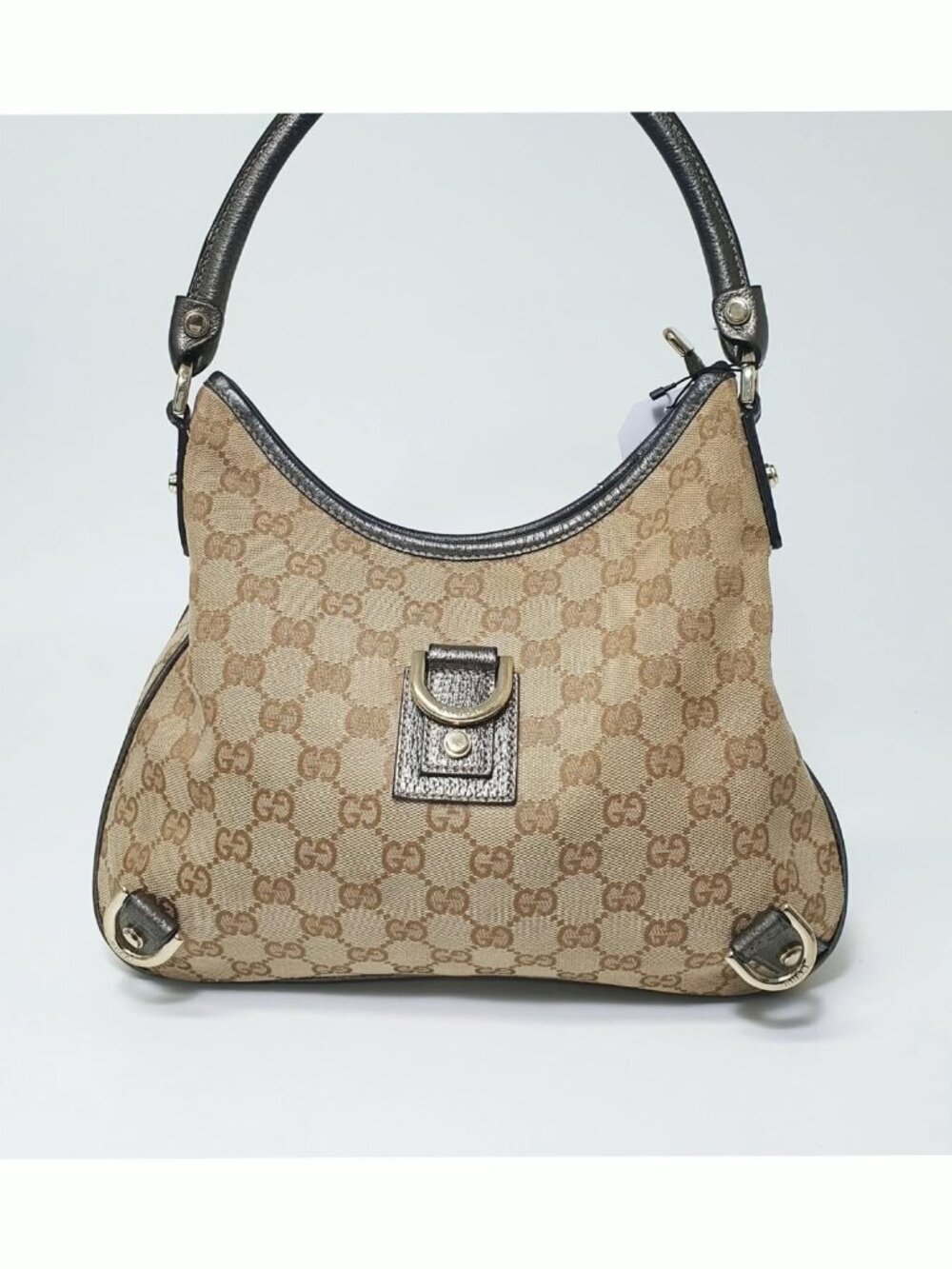 Authentic Gucci GG Canvas Hobo Bag Monogram Shoulder Bag - Picture 2 of 10